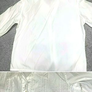 COPY - Austin Reed Blouse, white 3/4 sleeve, size…